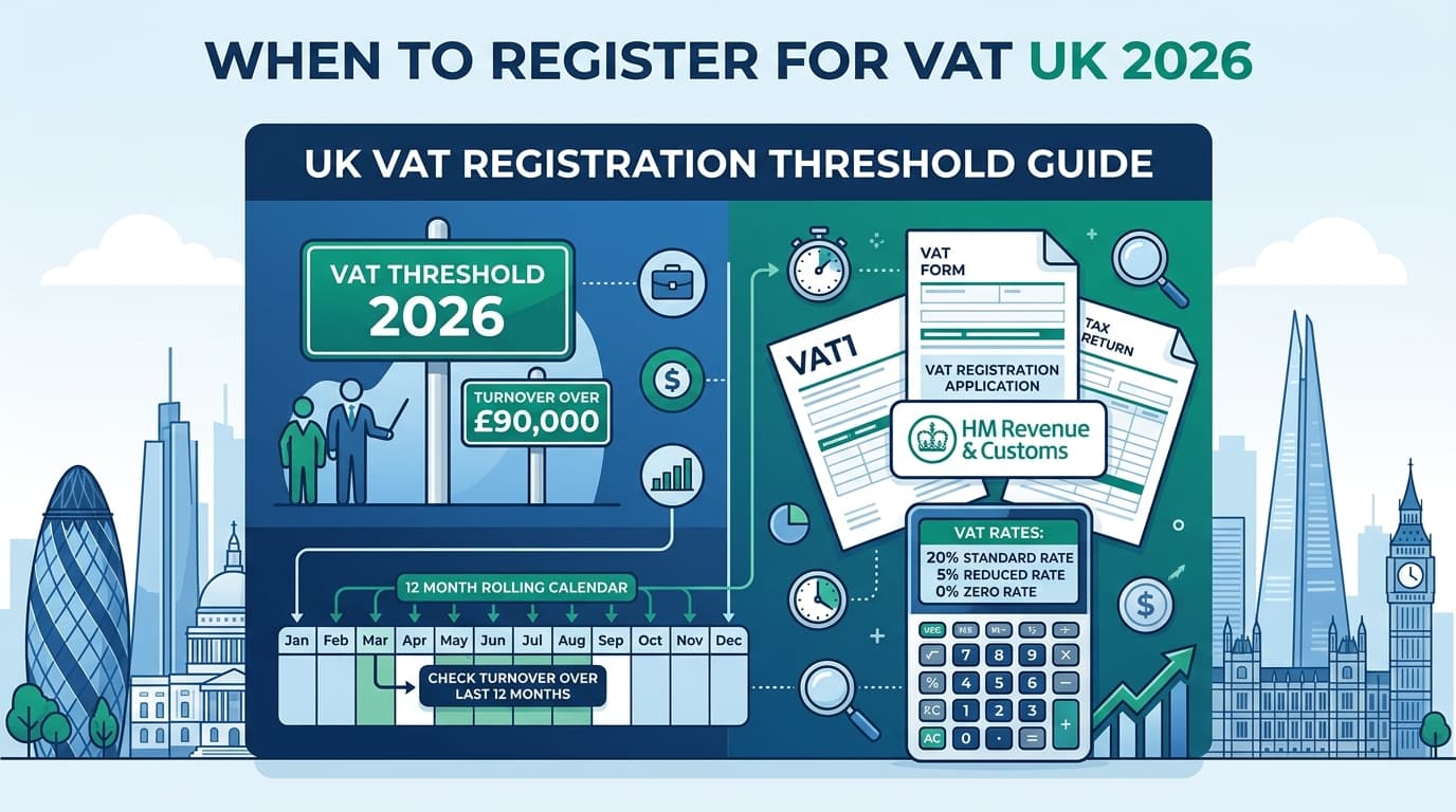 When Does a Company Need to Register for VAT UK Threshold 2026