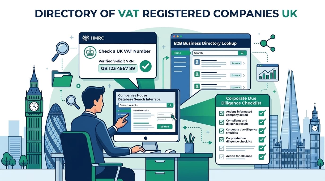 Where Can I Find a Directory of VAT Registered Companies?