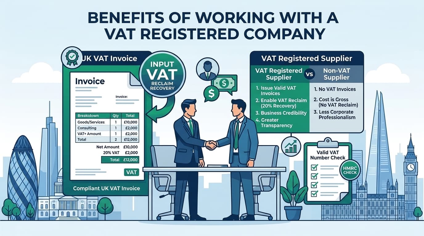 What Are the Benefits of Working With a VAT Registered Company